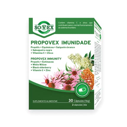 Propovex Imunidade Suplemento Alimentar Sovex