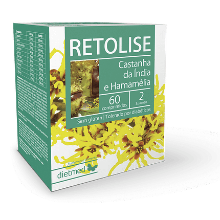 Retolise, suplemento alimentar sem glúten