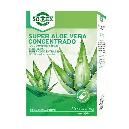 Super Aloé Vera Suplemento Alimentar Sovex