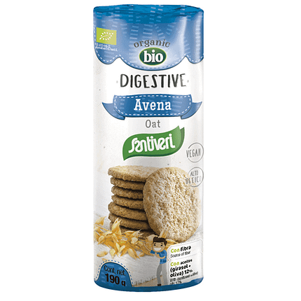 Bolachas Digestivas com Aveia Bio