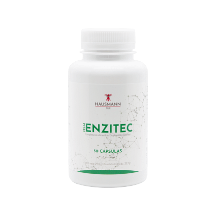 HSM Enzitec Suplemento Alimentar Hausmann Tec Enzimas Digestivas