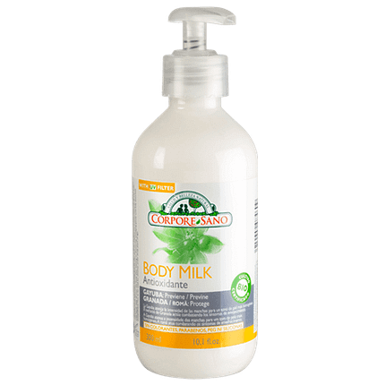 Body Milk Antioxidante, cosmética biológica, vegan
