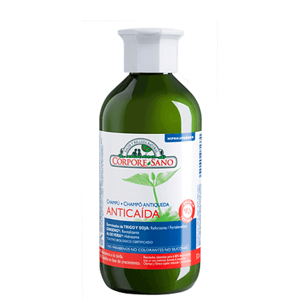 Champô Antiqueda, cosmética biológica, vegan