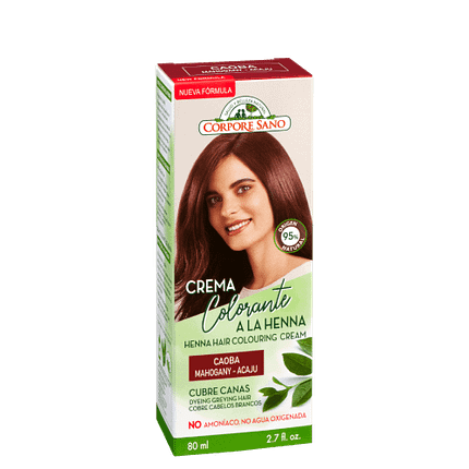 Creme Colorante Hena Acaju, biológico