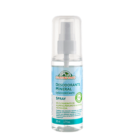Deo Spray Mineral Antibacteriano, biológico, vegan