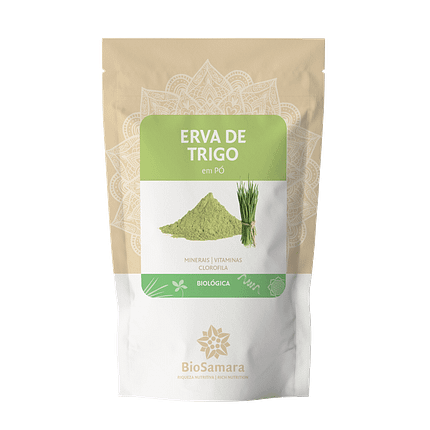 Erva de Trigo em Pó, biológico