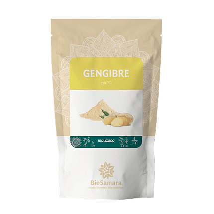 Gengibre em Pó, biológico