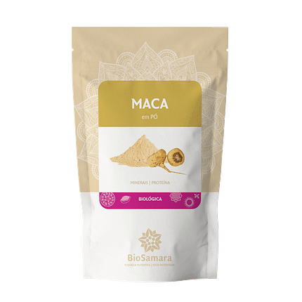 maca em pó bio biosamara