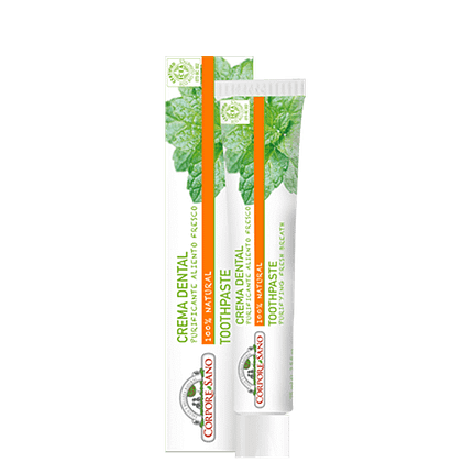 Pasta Dentífrica Hálito Fresco, biológica, vegan