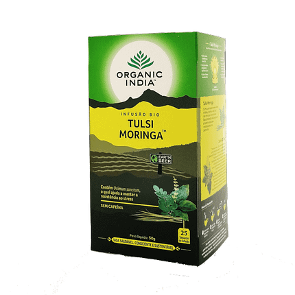 tulsi moringa 25saq organic india