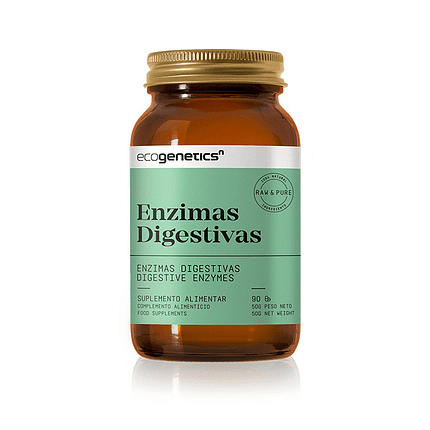 Enzimas Digestivas, suplemento alimentar sem glúten, vegan