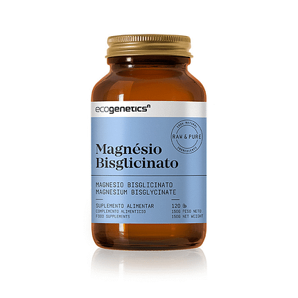 Magnésio Bisglicinato, suplemento alimentar sem glúten