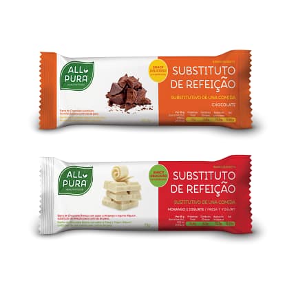 Barras Substitutas de Refeição AllPura Alimentação