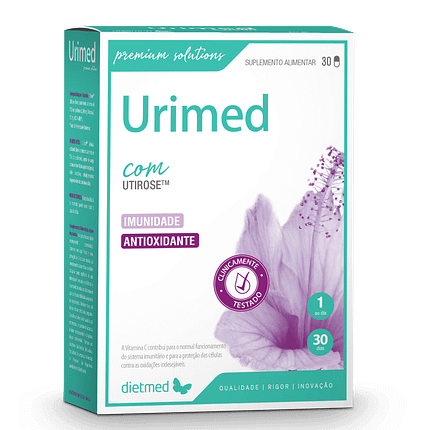 Urimed, suplemento alimentar sem glúten