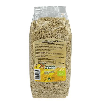 Arroz Basmati Integral, biológico