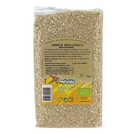 Arroz Semi-Integral, biológico