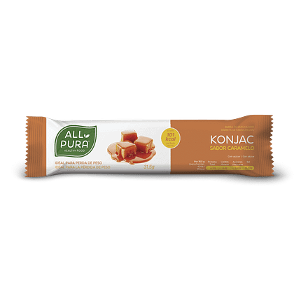 Barra de Cereais Konjac Caramelo
