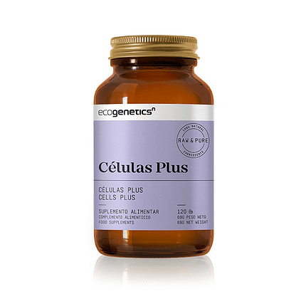 Células Plus, suplemento alimentar sem glúten, vegan