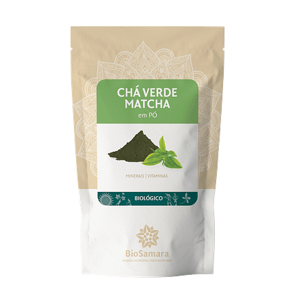 Chá verde Matcha em Pó, biológico