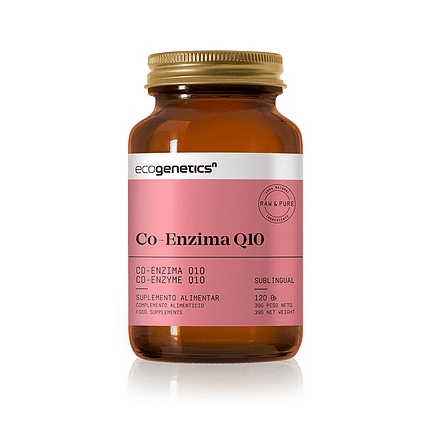 Co-Enzima Q10, suplemento alimentar sem glúten
