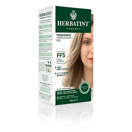 Gel Colorante Permanente Louro Areia FF5, vegan