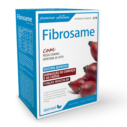 Fibrosame, suplemento alimentar sem glúten, sem lactose, sem soja