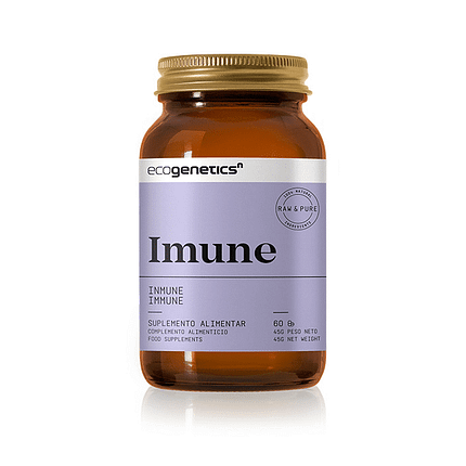 Imune, suplemento alimentar sem glúten, vegan