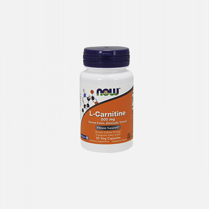 L-Carnitine 500mg, suplemento alimentar vegan e vegetariano