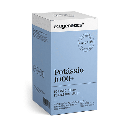 potássio 1000+ caixa ecogenetics