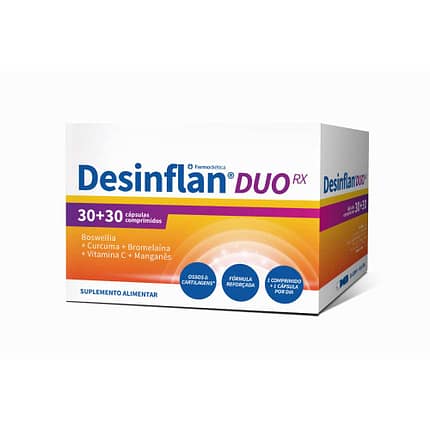 Desinflan Duo RX, suplemento alimentar