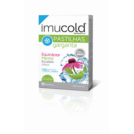Imucold Pastilhas, suplemento alimentar sem lactose