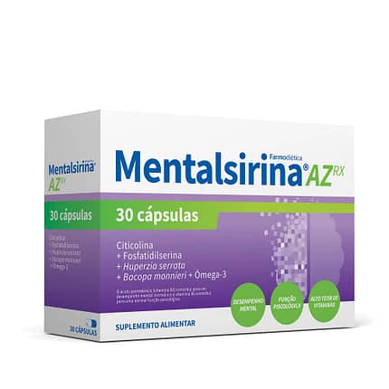 Mentalsirina AZ Rx, suplemento alimentar
