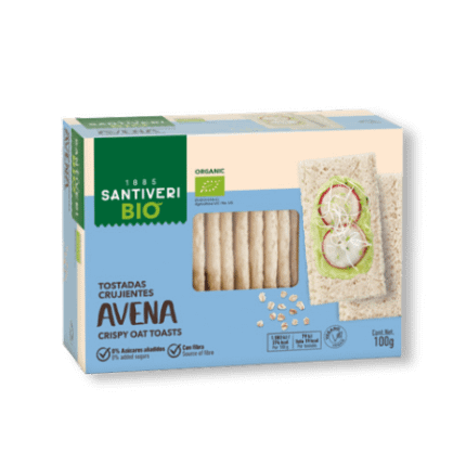 Tostas Ligeiras de Aveia Santiveri Alimentação