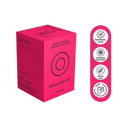 Hawa Acid Cell Hawa Pharma Cansaço Envelhecimento Suplemento Alimentar