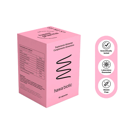 Hawa Biotic Hawa Pharma Suplemeto Alimentar Equilíbrio Microbiota Intestinal