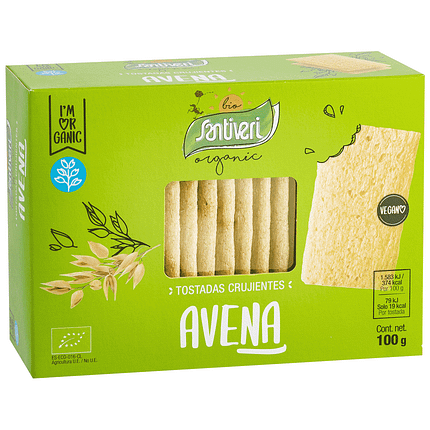 Tostas com Aveia Bio