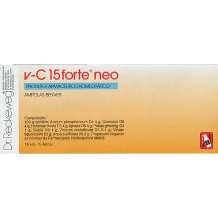 v-C 15 Forte Neo, ampolas bebíveis