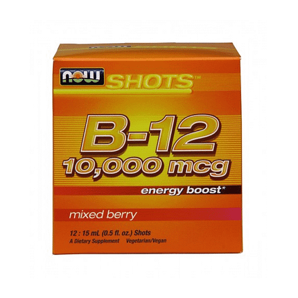 Vimtain B-12 Energy Shots 10,000 mcg, sem glúten, sem soja, vegan, vegetariano
