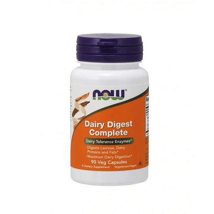 Dairy Digest Complete, suplemento alimentar sem soja, vegan e vegetariano