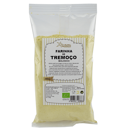Farinha de Tremoço, de origem biológica, isento de glúten