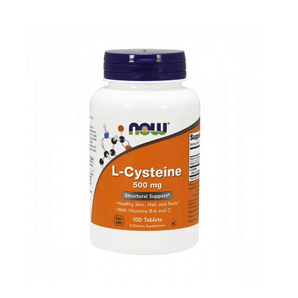 L-Cysteine, suplemento alimentar sem açúcar, sem glúten, sem sal, sem soja