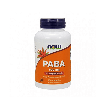 Paba, suplemento alimentar sem glúten, sem soja