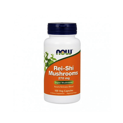 Rei-Shi Mushrooms, suplemento alimentar sem glúten, sem soja, vegan, vegetariano