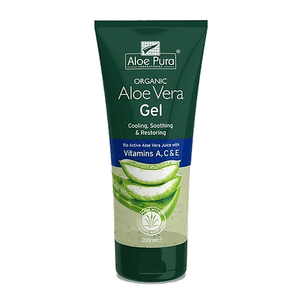 Aloe Vera Gel com Vitaminas A, C & E, vegan
