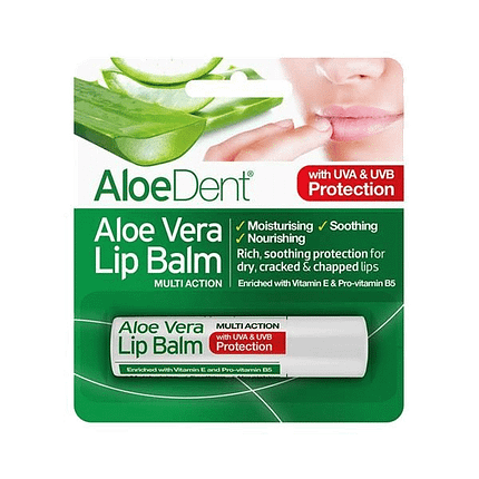 Bálsamo Labial com Aloe Vera