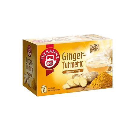 Infusão de Gengibre com Curcuma