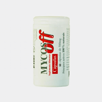Mycosoff Cápsulas, suplemento alimentar para cabelo, pele e unhas