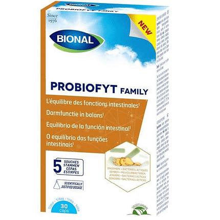 Probiofyt Gengibre, suplemento alimentar vegetariano