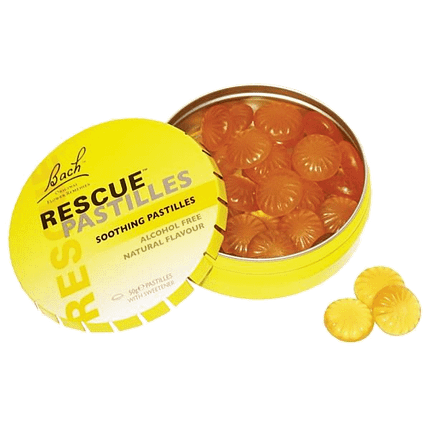 Rescue Pastilhas sabor a Laranja, sem álcool