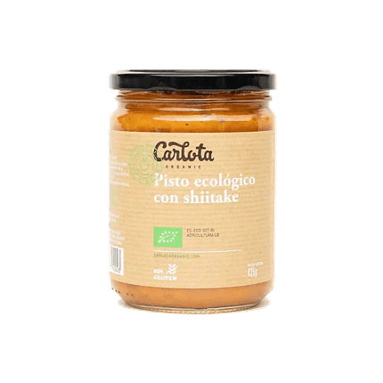 Ratatouille com Cogumelos Shitake, biológico, sem glúten, vegan